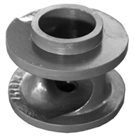 Single channel impeller for WILO EMU pump